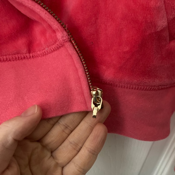 Juicy Couture Velour Sweatsuit Top - Picture 3 of 4